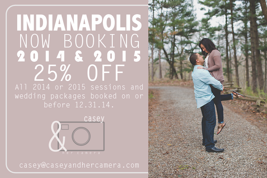 Indianapolis Engagement Photographer | Casey and Her Camera
