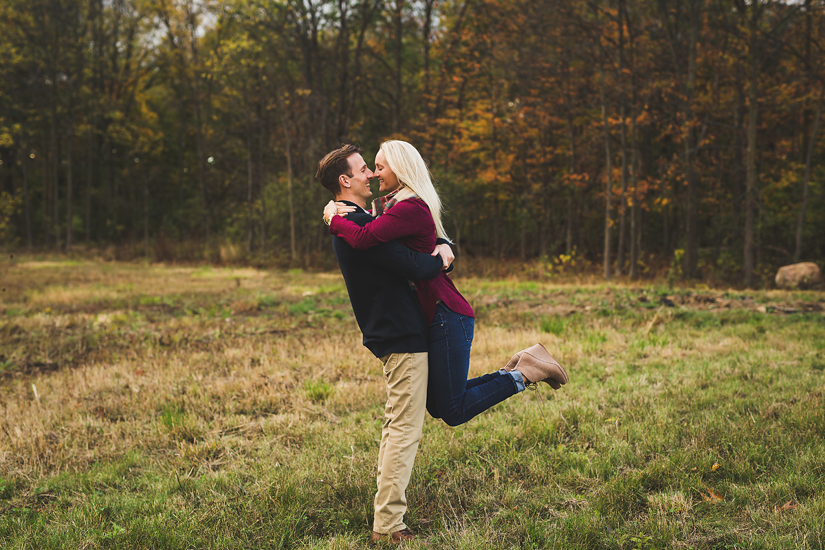 Plymouth Orchards Engagement Session | Detroit Wedding Photography | casey and her camera