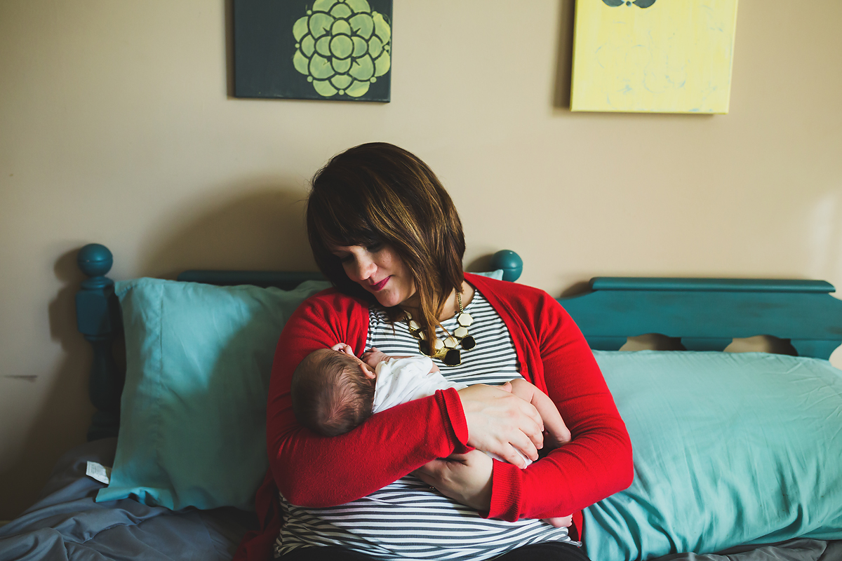 Lifestyle Newborn Session | Indianapolis Lifestyle Photographers