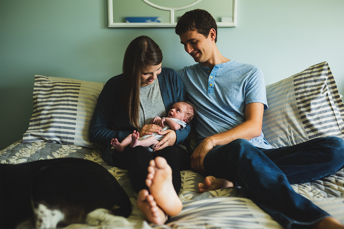 Lifestyle Newborn Session | Indianapolis Newborn Photographer | casey and her camera