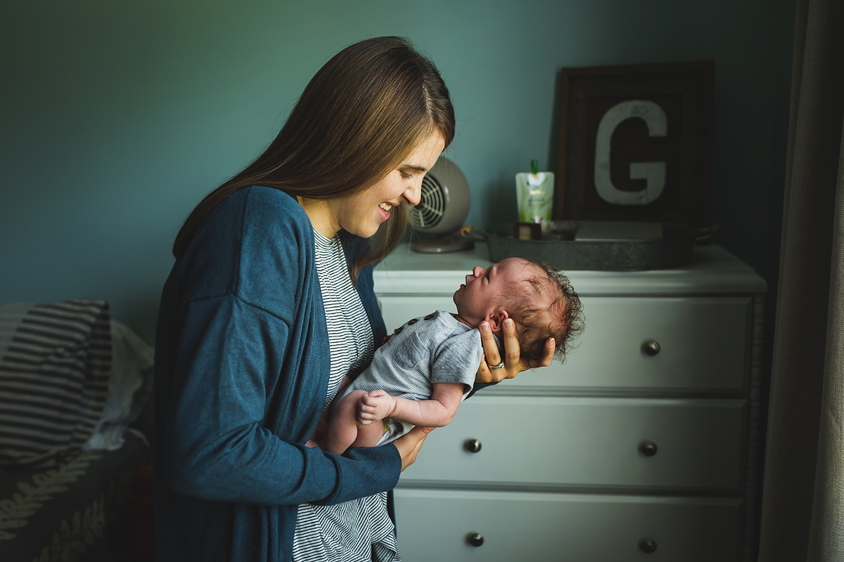 Lifestyle Newborn Session | Indianapolis Newborn Photographer | casey and her camera