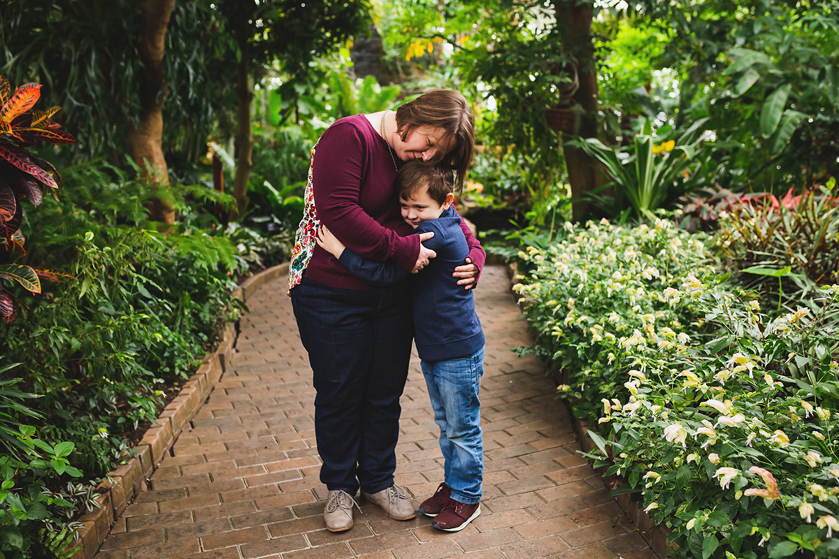 Garfield Park Conservatory Family Session | Indianapolis Family Photographers | casey and her camera