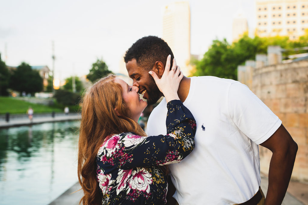 Indianapolis Canal Walk Engagement Session | Indianapolis Wedding Photographer | casey and her camera