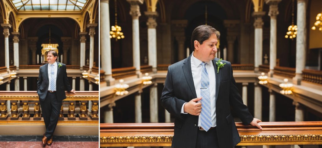 Indiana State House Elopement | Le Meridien Reception | Indianapolis Elopement Photographers | casey and her camera