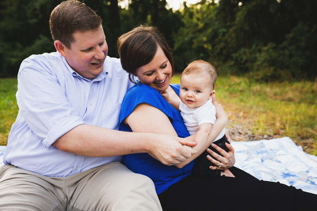 Indianapolis Family Photographer | Four Month Photos | Milestone Session | casey and her camera