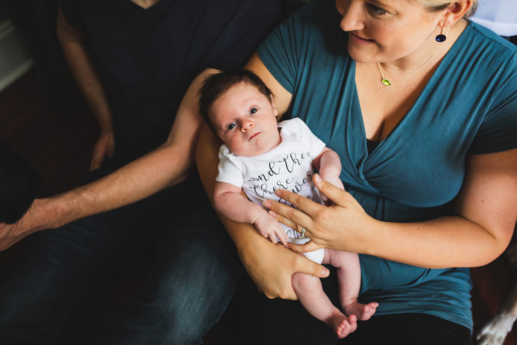 Family of Three | Newborn Lifestyle Session | casey and her camera