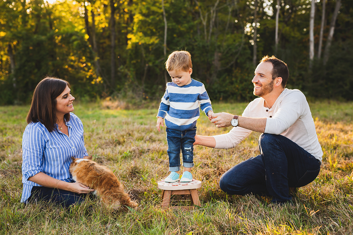 Fall Family Session | Indianapolis Family Photographers | casey and her camera
