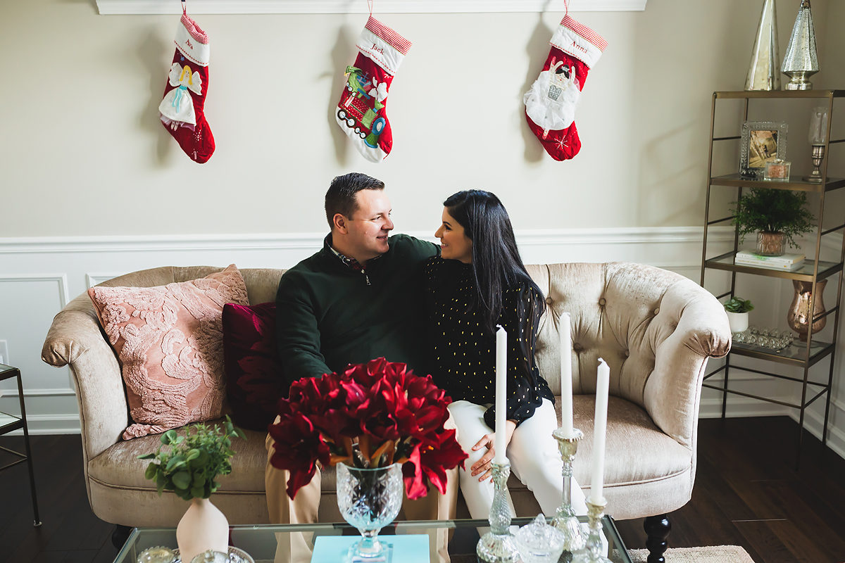 Christmas Photos at Home | Indianapolis Lifestyle Photographer | casey and her camera