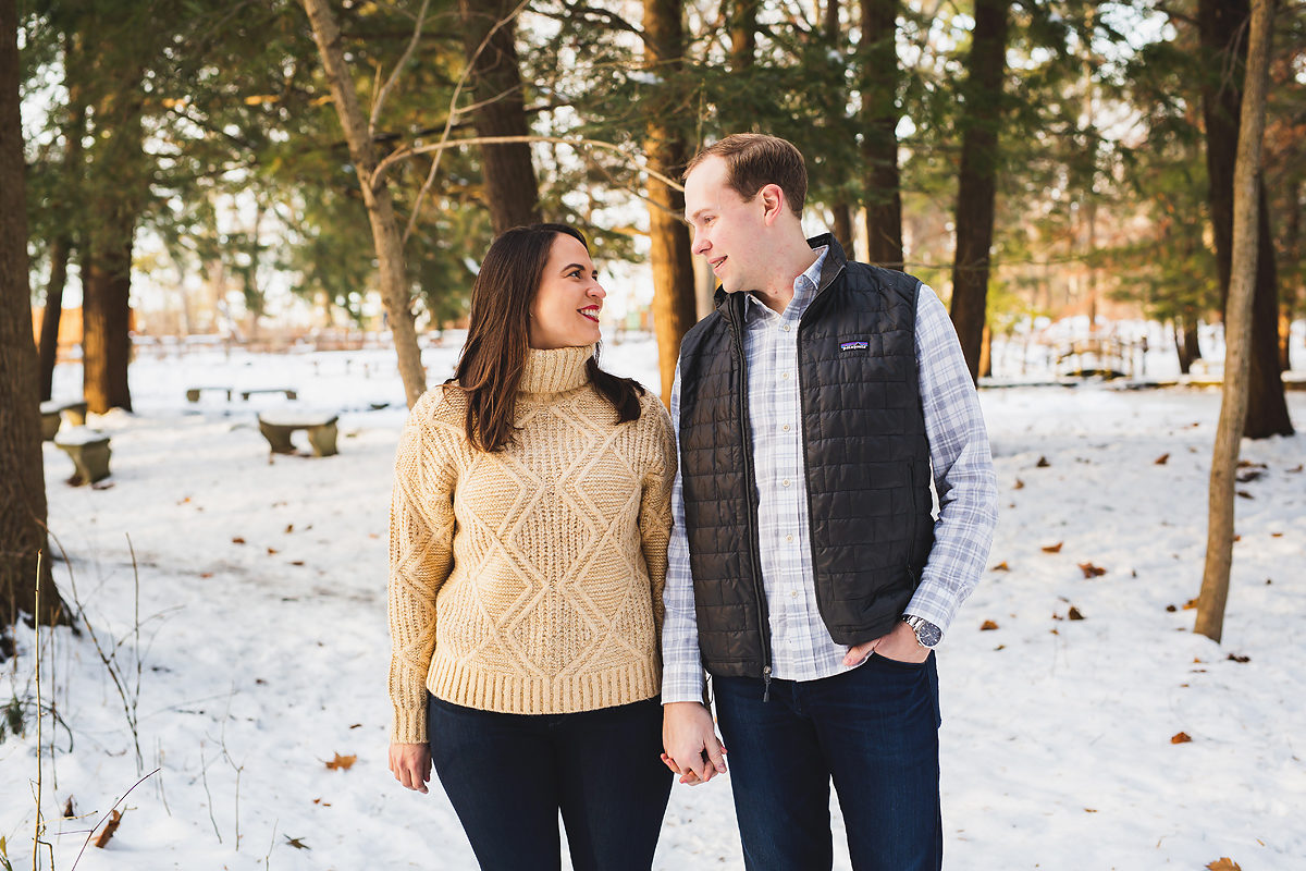 Winter Engagement Session | Indianapolis Wedding Photographers