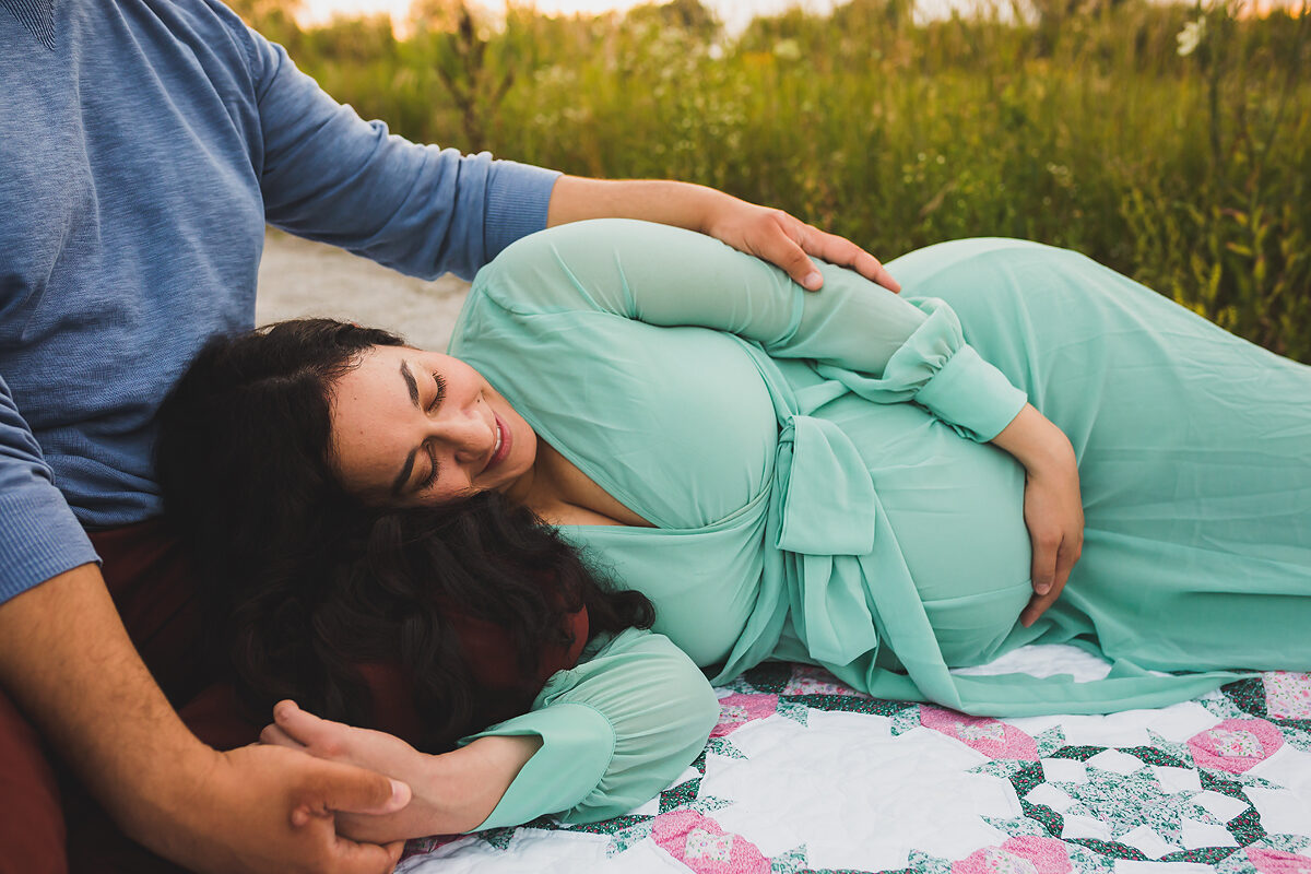 Summer Maternity Session | Ann Arbor Maternity Photographers