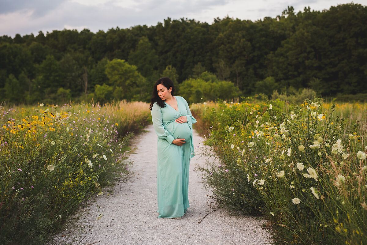 Summer Maternity Session | Ann Arbor Maternity Photographers