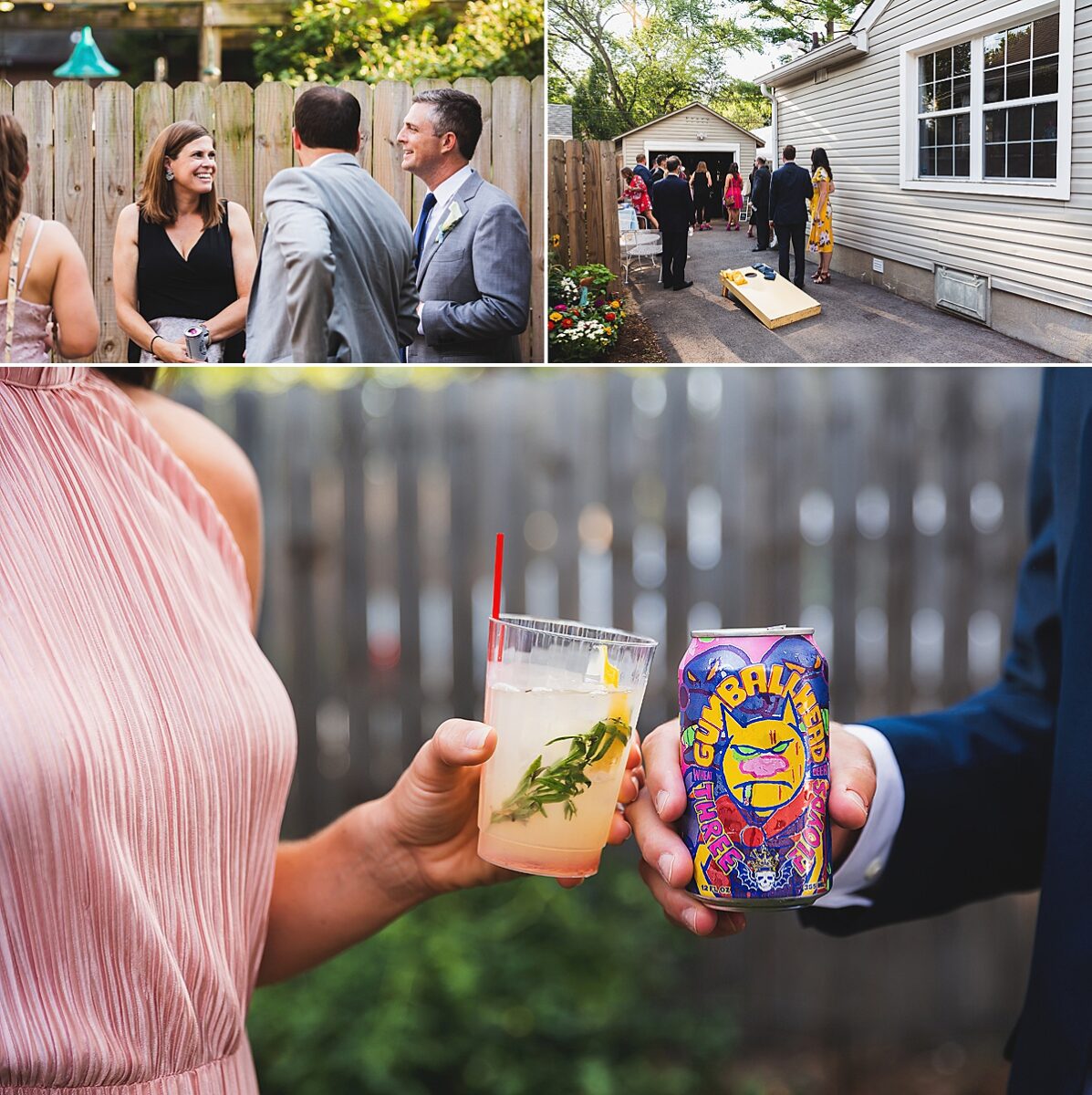 Backyard Wedding During Covid | Indianapolis Wedding Photographers | casey and her camera