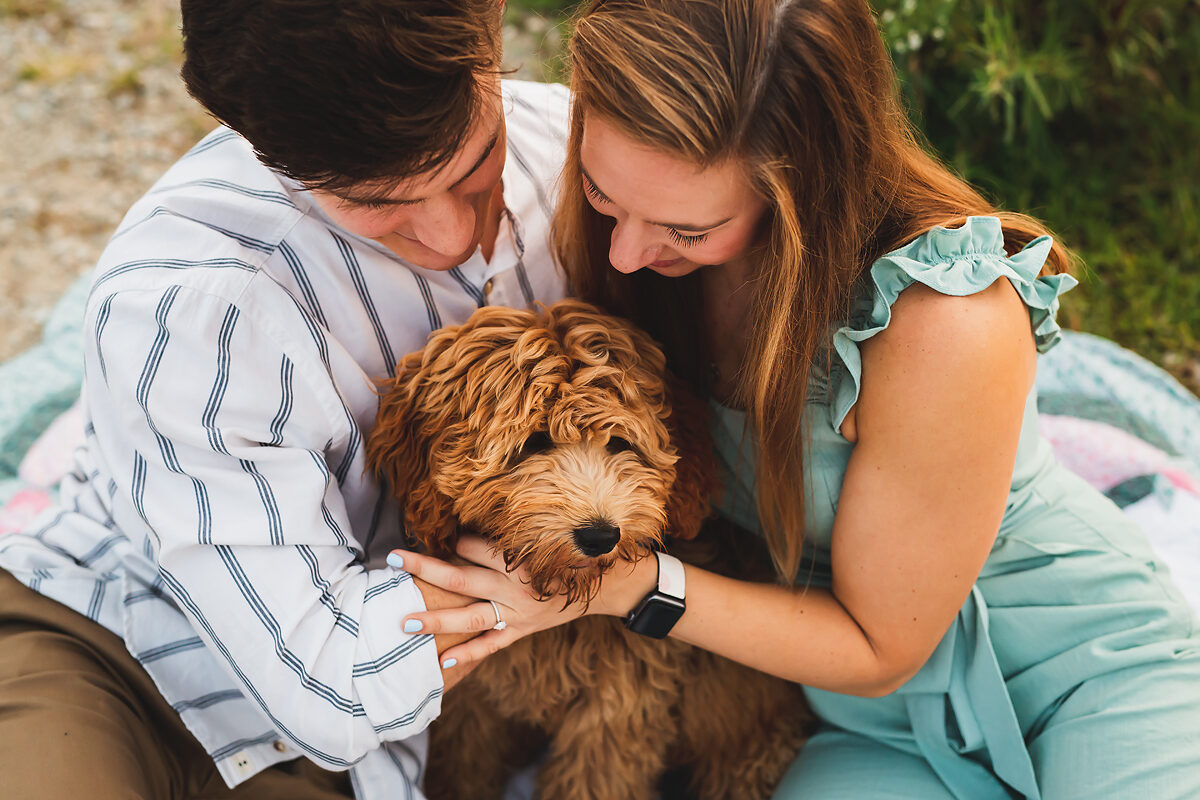 Engagement Sessions with Dogs | Indianapolis Wedding Photography | casey and her camera