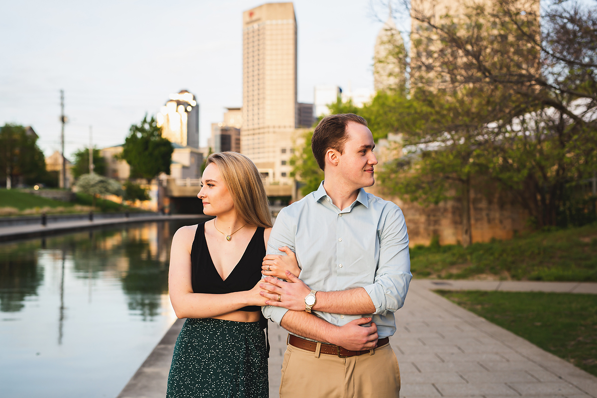 Canal Walk Engagement Session | Indianapolis Elopement Photographer | casey and her camera