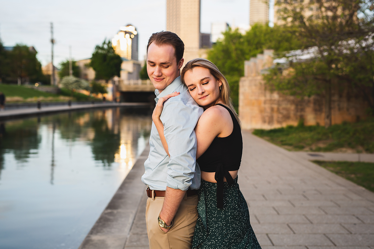 Canal Walk Engagement Session | Indianapolis Elopement Photographer | casey and her camera
