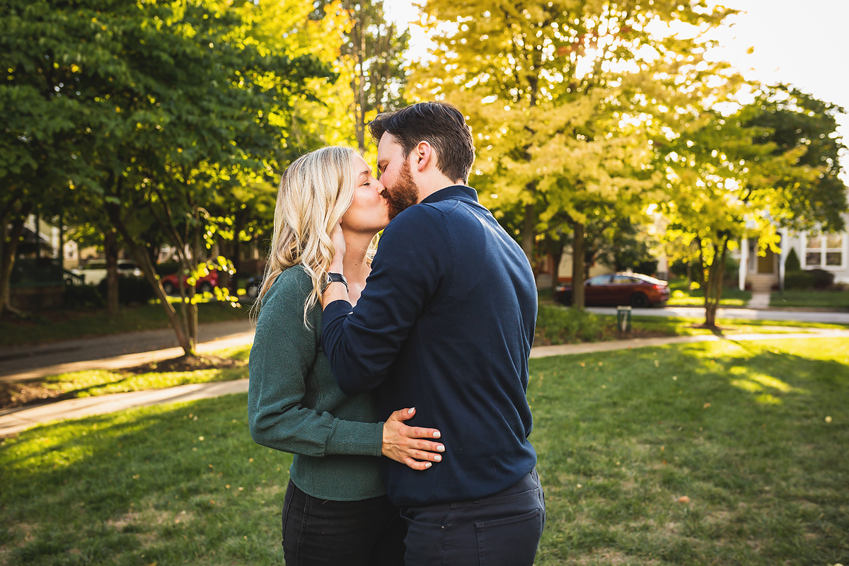 Fall Creek Place Engagement Session | Downtown Indianapolis Engagement Session | casey and her camera