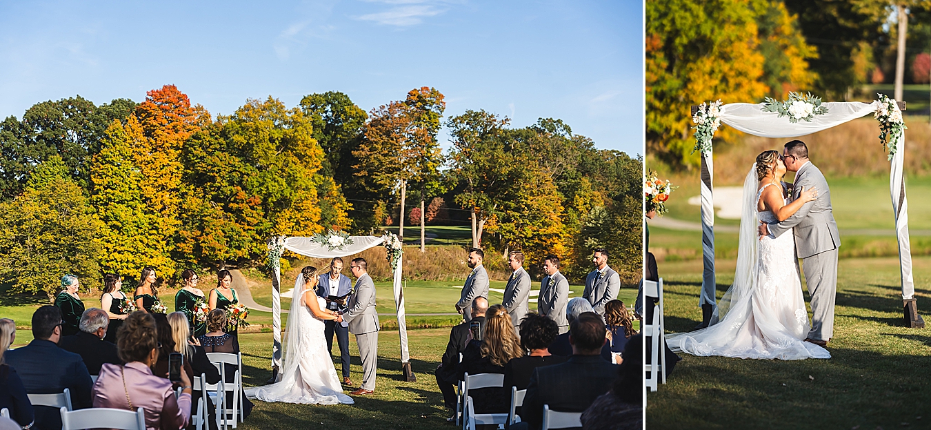 Atlas Valley Golf Club Wedding | Michigan Wedding Photography | casey and her camera